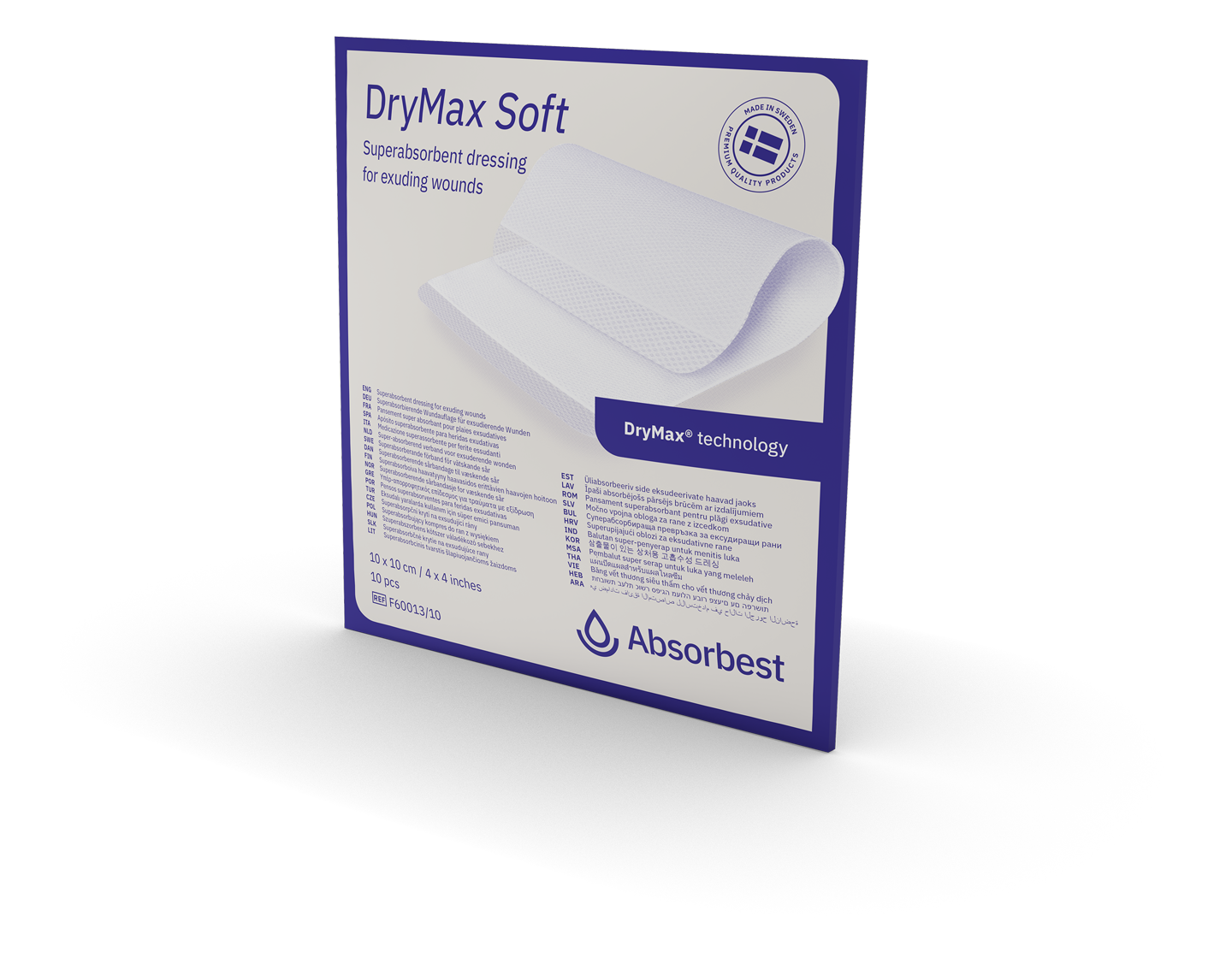 DryMax Soft absorbationsförband för vätskande sår